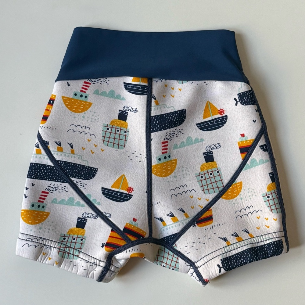 Splash About Boys Splash Jammers Neoprene Swim Shorts, Tug Boats - Size 3-4Y - Picture 10 of 16